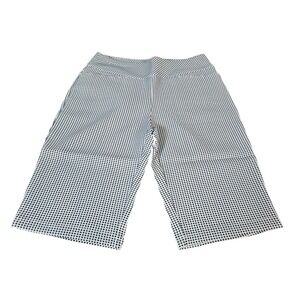 Acegolfs Golf Shorts Women S Blue Checkered New UPF 50+ Moisture Wicking